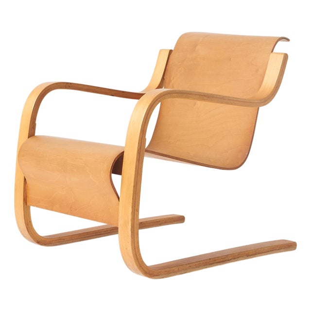 1930s Rare Model 31 Lounge Chair by Alvar Aalto For Sale