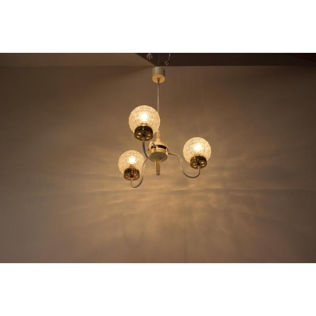 Mid-Century Chandelier by Instala Jilove U Decina, 1960s For Sale - Image 6 of 12