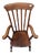 Windsor Chair in Elm For Sale