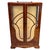 Small Art Deco Display Cabinet in Walnut, 1930s For Sale - Image 14 of 14