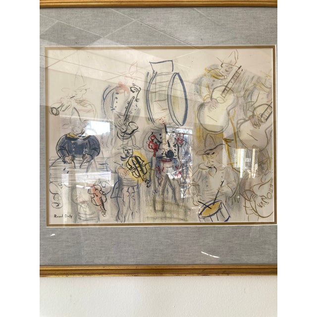 Illustration Raoul Dufy Hand Colored Illustration Pochoir From the Estate of Cz Guest For Sale - Image 3 of 12