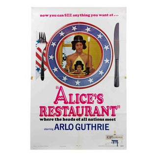 Alice’s Restaurant Poster, USA, 1969 For Sale