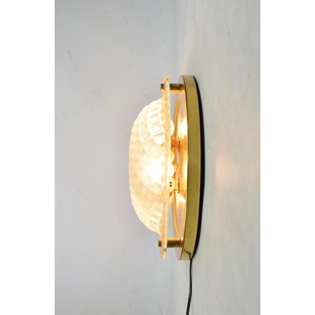 Gold Vintage Gold Ceiling Lamp, 1980s For Sale - Image 8 of 11