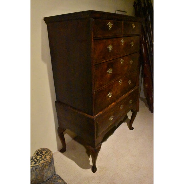 18th Century 18th Century English Queen Anne Highboy For Sale - Image 5 of 7