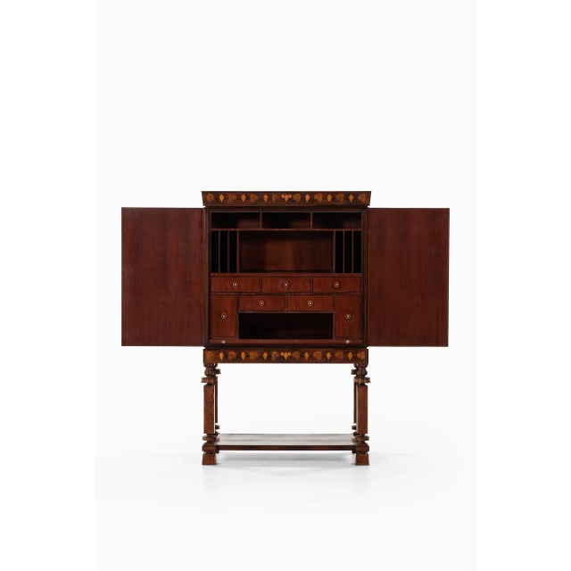 Rosewood Cabinet by Gösta Thorell for Georg Nyman, Sweden, 1929 For Sale - Image 4 of 16