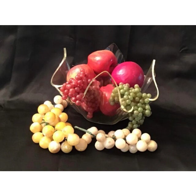 Mid-Century Lucite Sculptured Handkerchief Bowl, Circa 70's For Sale - Image 9 of 10