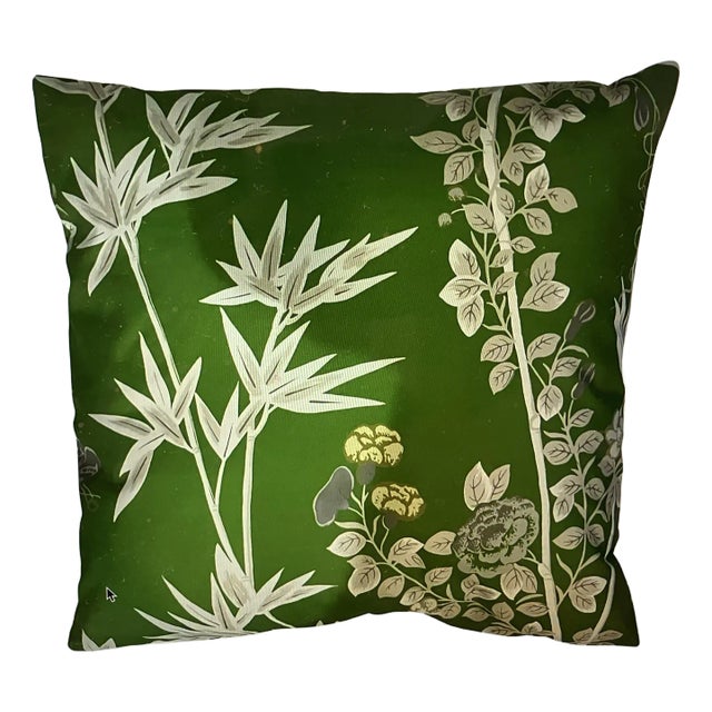 Scalamandre Jardine De Chine Pillow For Sale