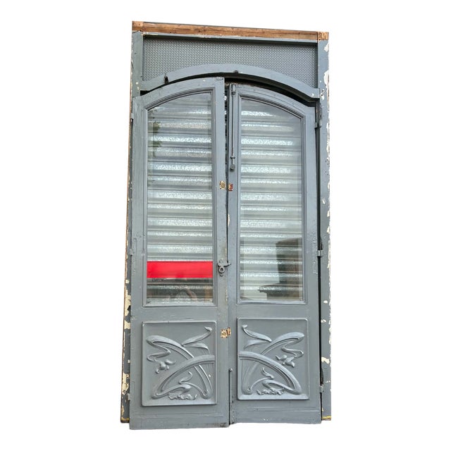 Shop Entrance Door, 1950s For Sale