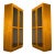 Pair Danish Mid Century Teak Display Cabinet by Skovby For Sale