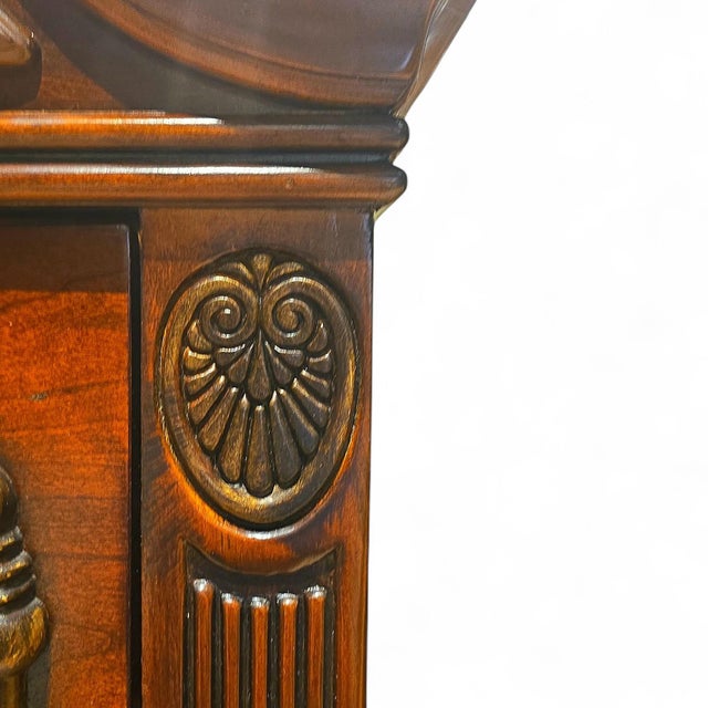 Professionally Refinished "Kathy Ireland Home" Queen Anne Highboy For Sale - Image 4 of 12