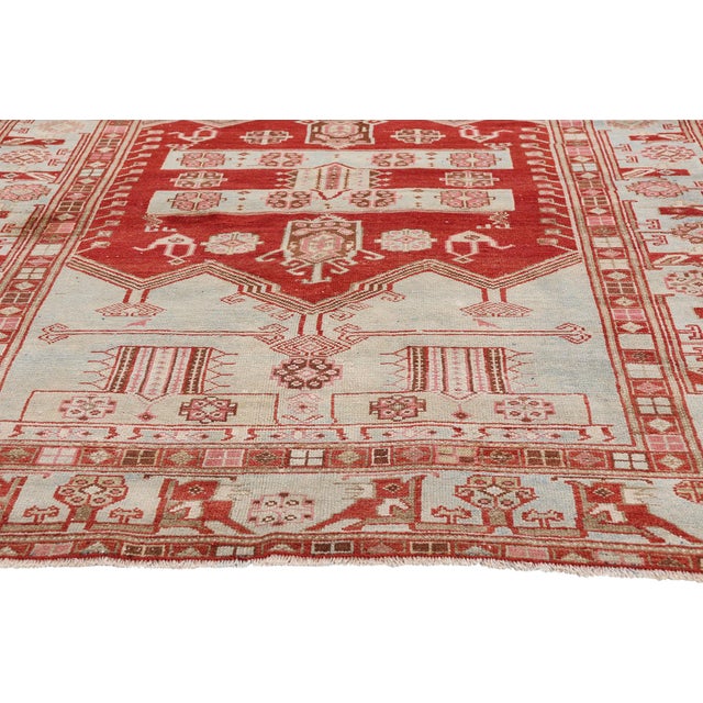 Late 19th Century Persian Malayer Rug, 04'10 X 06'11 For Sale - Image 4 of 10