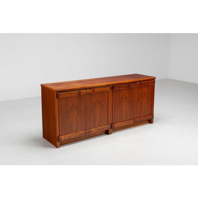 Sideboard in Walnut by Franz Xaver for Sproll, Switzerland, 1960 For Sale - Image 3 of 14
