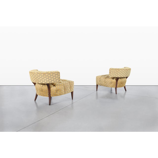 Mid-Century Modern Sculptural Lounge Chairs Attributed to Billy Haines For Sale In Los Angeles - Image 6 of 14