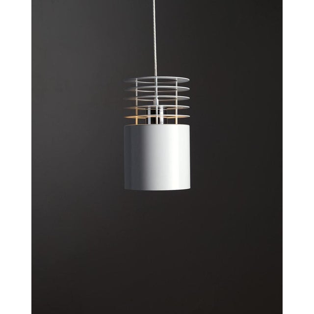 White Hydra I Pendant Lamp attributed to Jo Hammerborg for Fog & Mørup, 1969 For Sale - Image 6 of 11