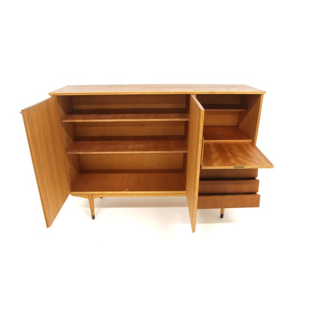 Mid-Century Modern Vintage Swedish Sideboard by Nils Jonsson, 1950s For Sale - Image 3 of 8