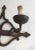 Large Wrought Iron Wall Sconce, French, circa 1950 For Sale - Image 10 of 12