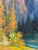 Mountain Landscape Oil Painting, Vintage For Sale - Image 9 of 12