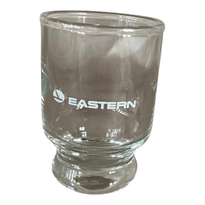 Vintage Eastern Airline Shot Glass Memorabilia First Class Souvenir Toothpick Holder