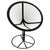 Black Pace Armchair in Powder-Coated Aluminum by Altreforme For Sale - Image 8 of 8