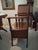 Brown Late 19th Century American Quarter-Sawn Golden Oak Gothic Revival Throne Chair With Storage For Sale - Image 8 of 9