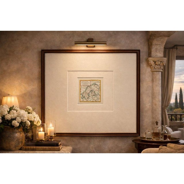 Antique Map Sweden & Norway, Scandinavia, Robert de Vaugondy, 1750 This finely engraved antique map titled “Suede et...