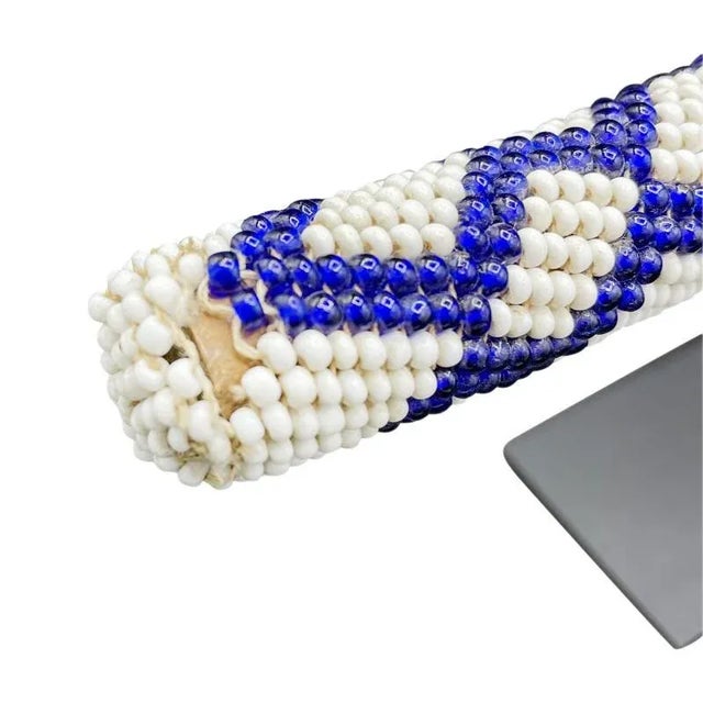 African African Tutsi Glass Beaded Staff For Sale - Image 3 of 4