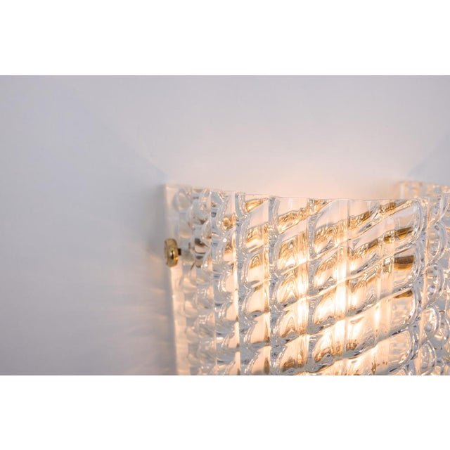Murano Glass Wall Sconce in style of Barovier & Toso, Italy, 1970s For Sale - Image 8 of 12