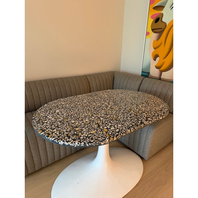 Contemporary Custom Terrazzo Table by Concrete Collaborative For Sale - Image 3 of 3