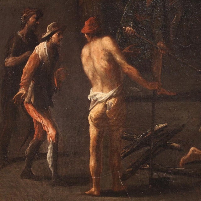 Martyrdom of Saint Lawrence, 1630, Oil on Canvas For Sale - Image 8 of 16