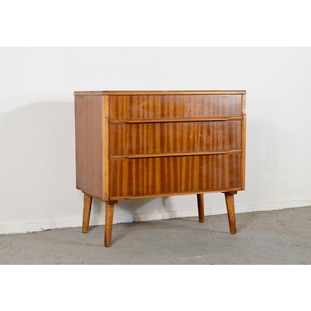 Mid-Century Modern Teak Chest of Drawers, 1960s, in Very Good conditions. Designed 1960 to 1969