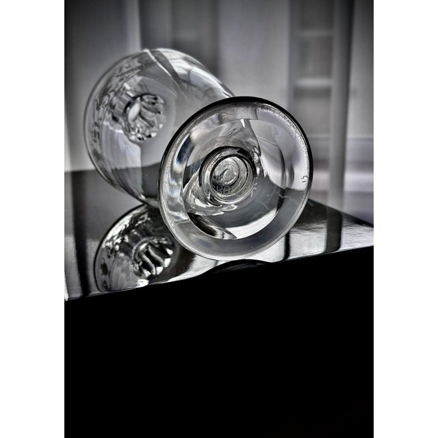 Glass French Cognac Decanter by Baccarat, 1920s For Sale - Image 7 of 11
