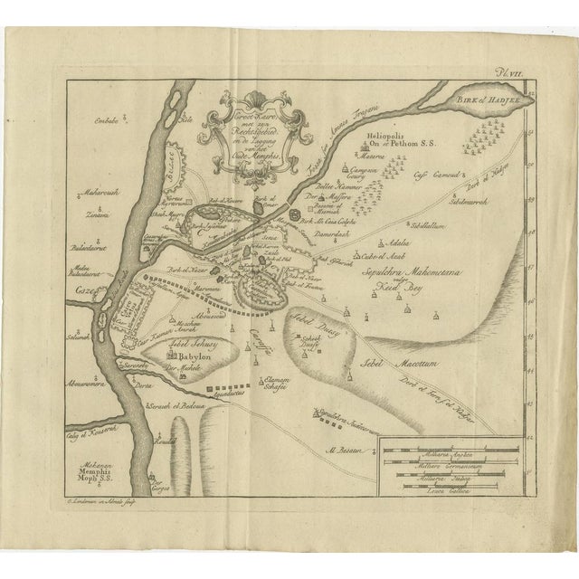 Antique Map of Ancient Region, 1776 For Sale - Image 9 of 10