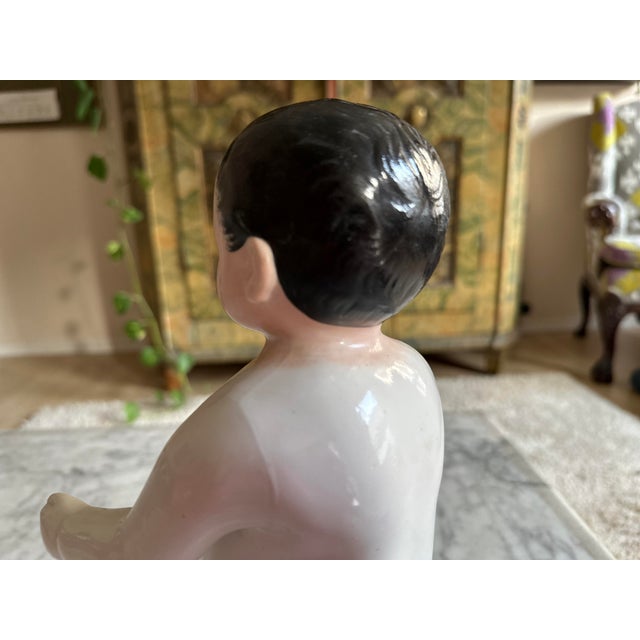 Early 19th Century Biedermeier Porcelain Bathing Doll, Germany, 1820s For Sale - Image 5 of 15