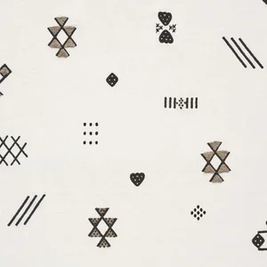 Schumacher Samsun Embroidery Fabric in Carbon