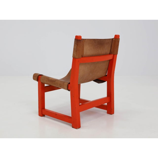 Riaza Hunting Children's Chair by Muñoz Paco for Darro, Spain, 1959 For Sale - Image 6 of 14