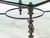 Brutalist Contemporary Giacometti Style Bronze Metal and Glass Coffee Table For Sale - Image 3 of 8