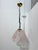 Bell-Shaped Pendant Light in Murano Glass with Brass Details, 1950 For Sale - Image 11 of 13