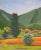 This landscape oil painting was painted onsite, "en plein air" in Bath County, Virginia, at Fort Lewis Farm. The landscape...