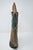 1990s Signed Raku Pottery Abstract Sculptural Art Vase For Sale - Image 5 of 13