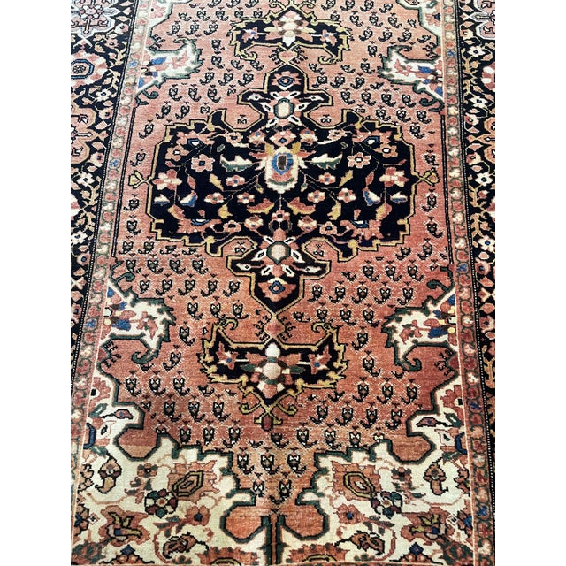 Antique Persian Feraghan Sarouk Rug, 3'4" X 5'2" For Sale - Image 10 of 10