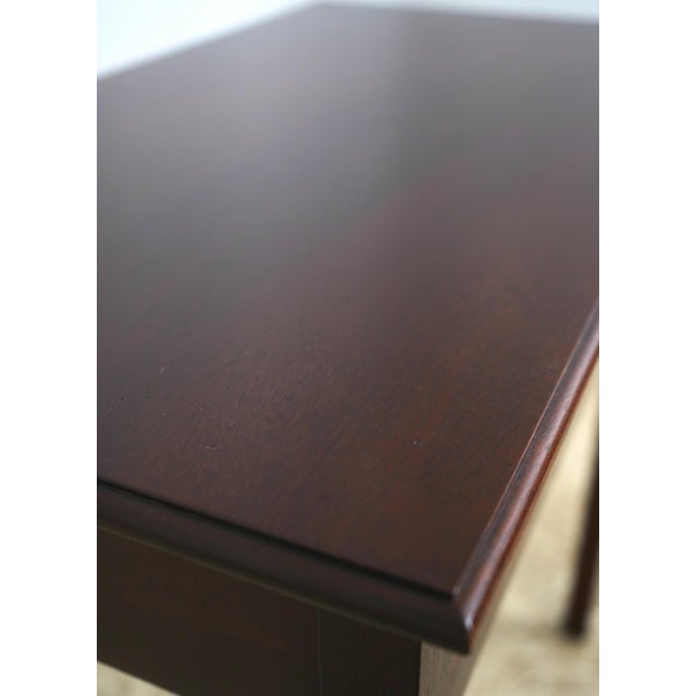 Kittinger Colonial Williamsburg 1 Drawer Mahogany Table For Sale - Image 12 of 18