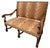 Antique 19c French Carved Walnut & Tapestry Sofa Settee For Sale - Image 4 of 6