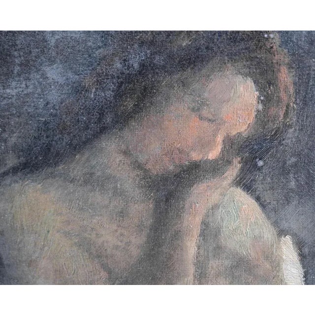 Rare danish painting by julius paulsen (1860 - 1940). Julius paulsen is represented in several museums and fine private...