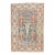 Antique Zabihi Collection Dramatic Accent Size Persian Bakhtiari Rug - 4'7" x 6'5" For Sale