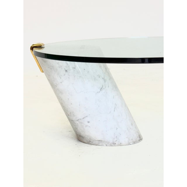 K1000 Coffee Table in Marble attributed to Team Form AG for Ronald Schmitt, 1970s For Sale - Image 4 of 12