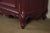 Baker Funiture Style French Provincial Louis XV Burgundy Lacquered Sideboard Credenza, Newly Refinished For Sale - Image 9 of 18
