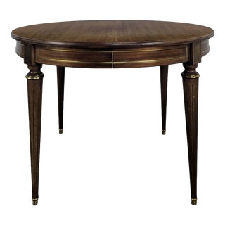 Louis XVI Style Table in Mahogany For Sale