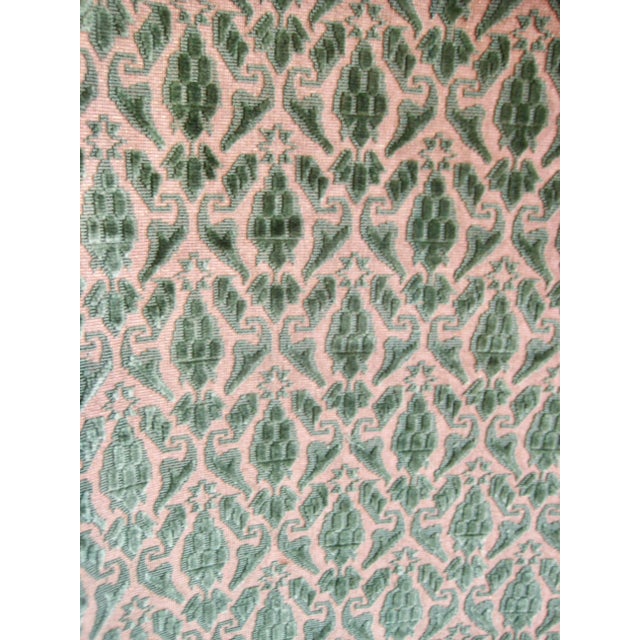 Italian Italian Roll of Cut Velvet 8 Yards Bevilacqua Style For Sale - Image 3 of 7