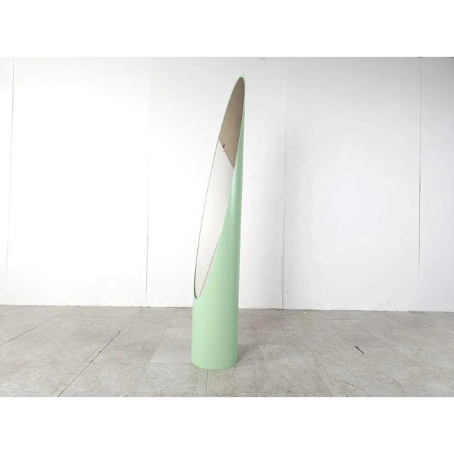 Vintage Italian Floor Mirror, 1970s For Sale - Image 6 of 7