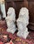 American Pair of American Concrete Lion Garden Statues, Circa 1940s For Sale - Image 3 of 10